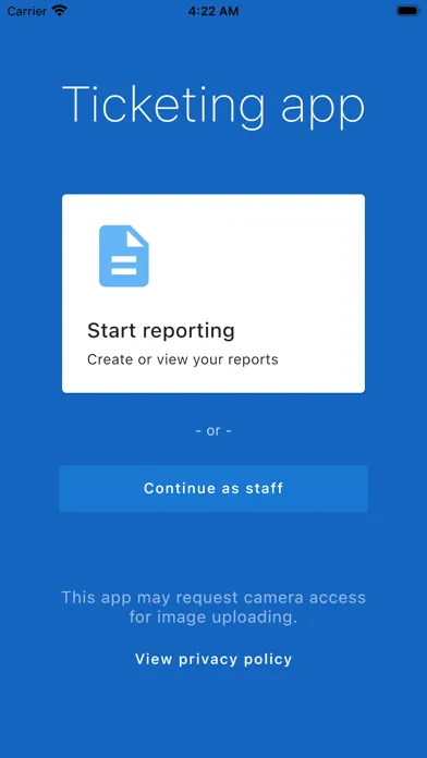 Скриншоты Alcon Ticketing App